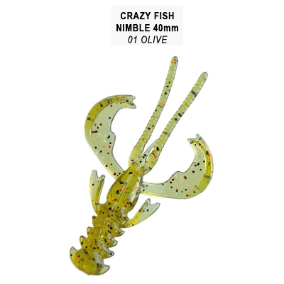 CRAZY FISH NIMBLE 1.6"