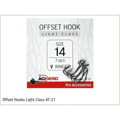 JIGHEAD Offset Hooks Light...
