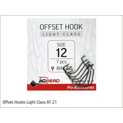 JIGHEAD Offset Hooks Light...